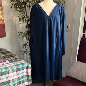 Elegant Blue Women's Dress NWOT